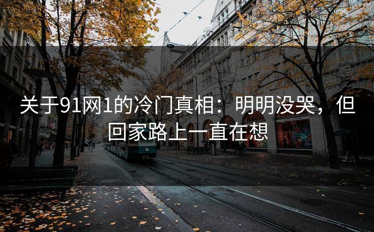 关于91网1的冷门真相：明明没哭，但回家路上一直在想